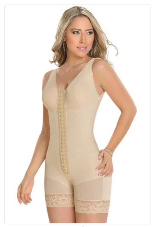Fajas MYD 0029 | High Compression Mid Thigh Body Shaper | Post Surgical